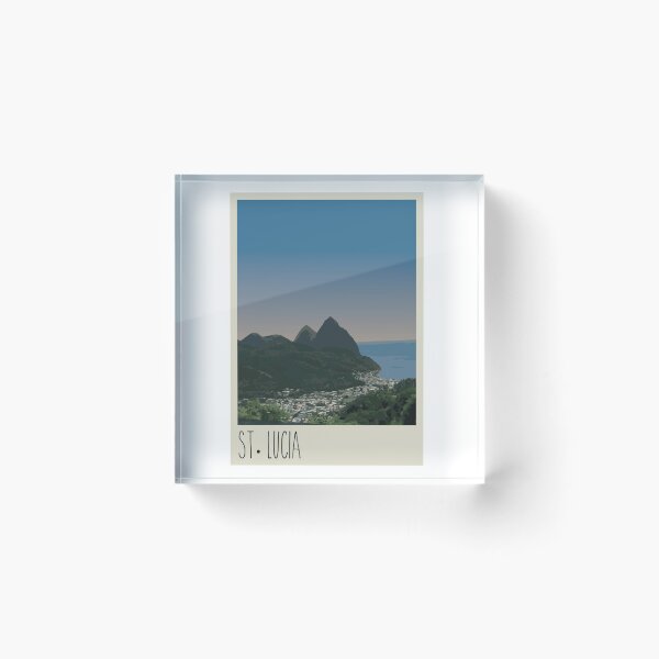 Item preview, St Lucia Pitons designed and sold by Annabelle Jay.