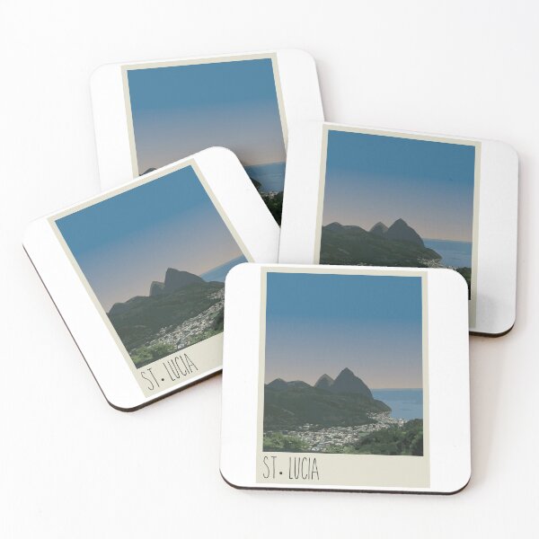 Item preview, St Lucia Pitons designed and sold by Annabelle Jay.