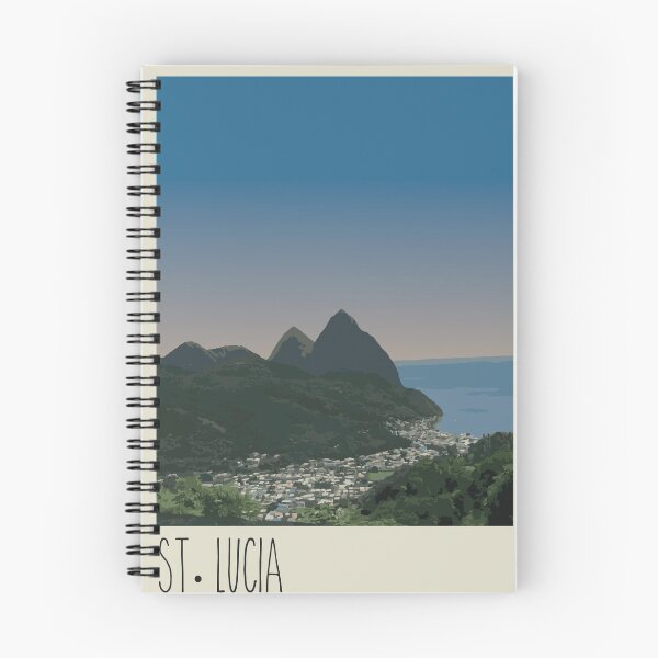Item preview, St Lucia Pitons designed and sold by Annabelle Jay.