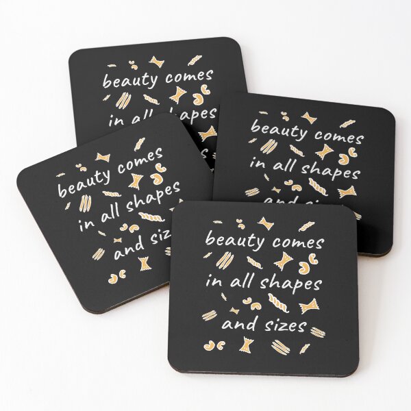 Item preview, Beauty Comes In All Shapes Cute Pasta Lover designed and sold by sillyquestions.