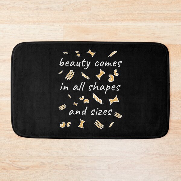 Item preview, Beauty Comes In All Shapes Cute Pasta Lover designed and sold by sillyquestions.