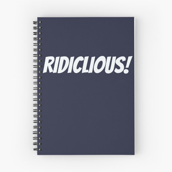 Item preview, Ridiclious! You need a proof reader to spot this error. designed and sold by Areashor.