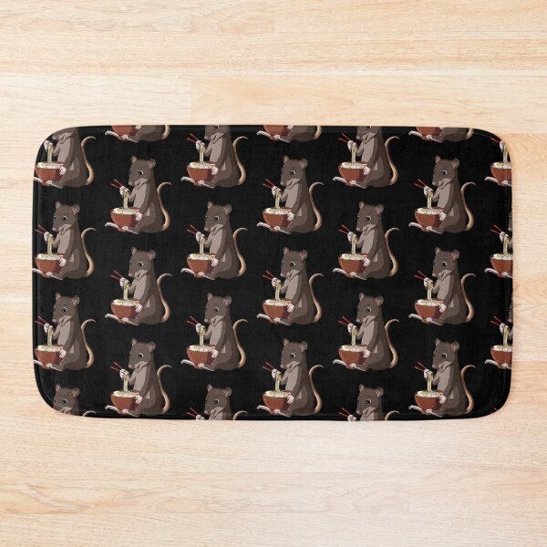 Item preview, Rat eats Japanese Ramen Noodles designed and sold by UpYourSelf.