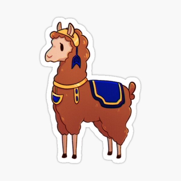 "Minecraft Llama" Sticker by jnnfrpng Redbubble