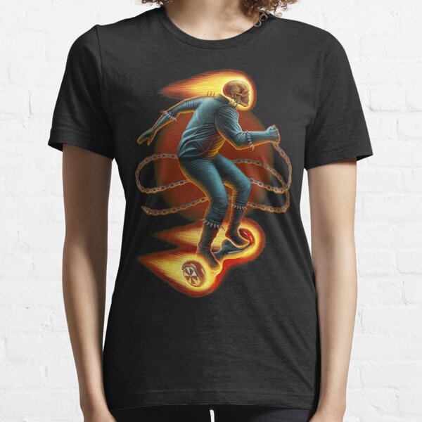 Ghost Rider On A Hoverboard Essential T-Shirt