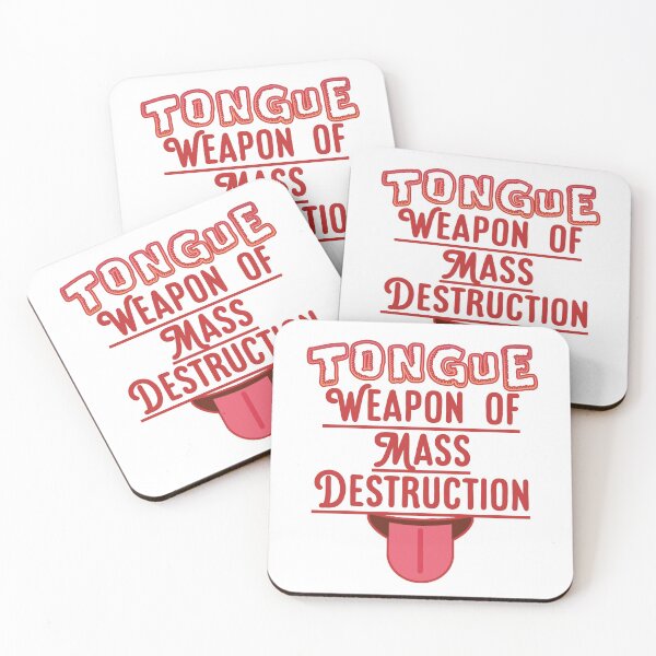 Item preview, TONGUE. Weapon of Mass Destruction designed and sold by Biz PNG.