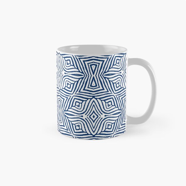 Item preview, Abstract ethnic blue ormanent designed and sold by kostolom3000.