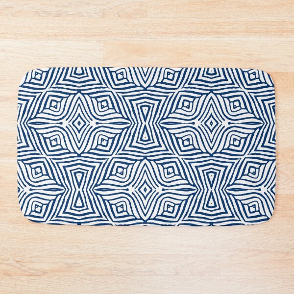 Item preview, Abstract ethnic blue ormanent designed and sold by kostolom3000.