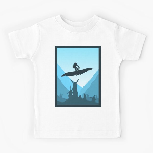 Princesse de la vallée - Style de voyage minimaliste - Art Anime T-shirt enfant