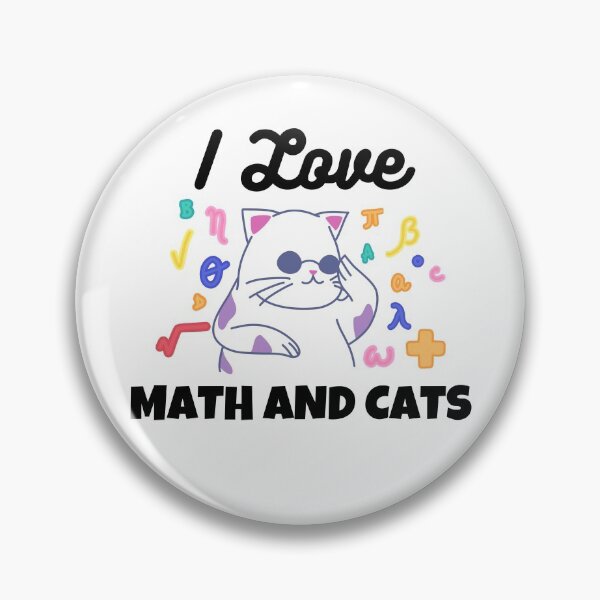 Item preview, I Love Math And Cats designed and sold by momsnpops.