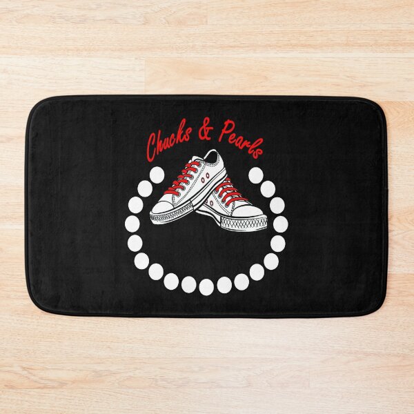 Item preview, Chucks and Pearls Funny Teacher Vintage Valentine Apparel Gift 2021 Retro designed and sold by JOE4SHOP.