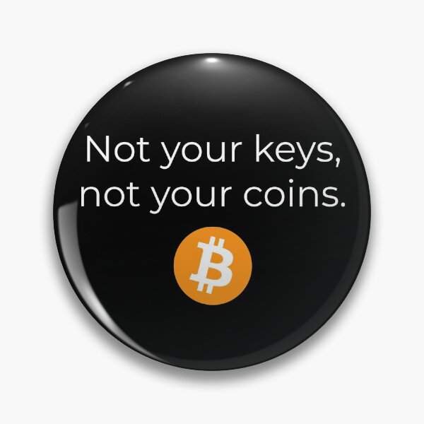 Aperçu de l'œuvre Pas vos clés, pas vos pièces. créée et vendue par Bitgoods.