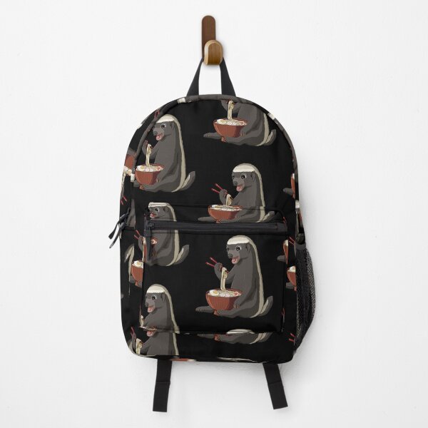 Item preview, Honey Badger eats Japanese Ramen Noodles designed and sold by UpYourSelf.