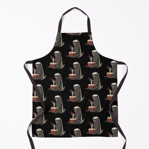 Item preview, Honey Badger eats Japanese Ramen Noodles designed and sold by UpYourSelf.