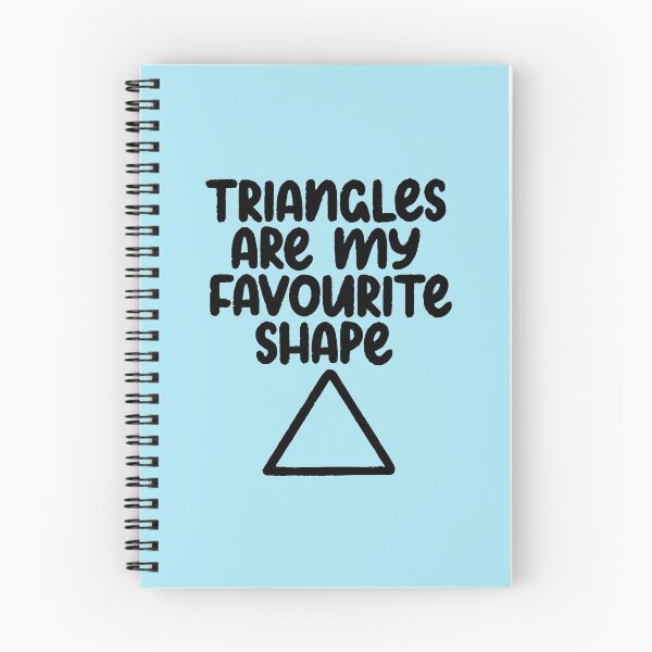 Item preview, Triangles are my favourite shape designed and sold by letterbrighter.