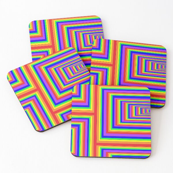 Item preview, Colourful squares designed and sold by Phoebe Leech.