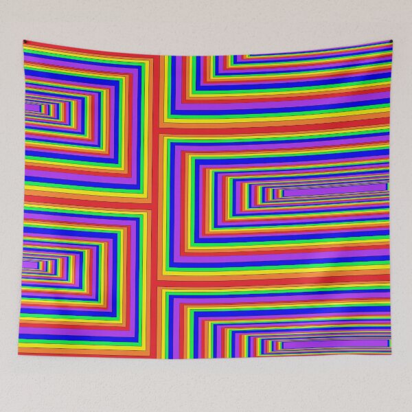 Item preview, Colourful squares designed and sold by Phoebe Leech.