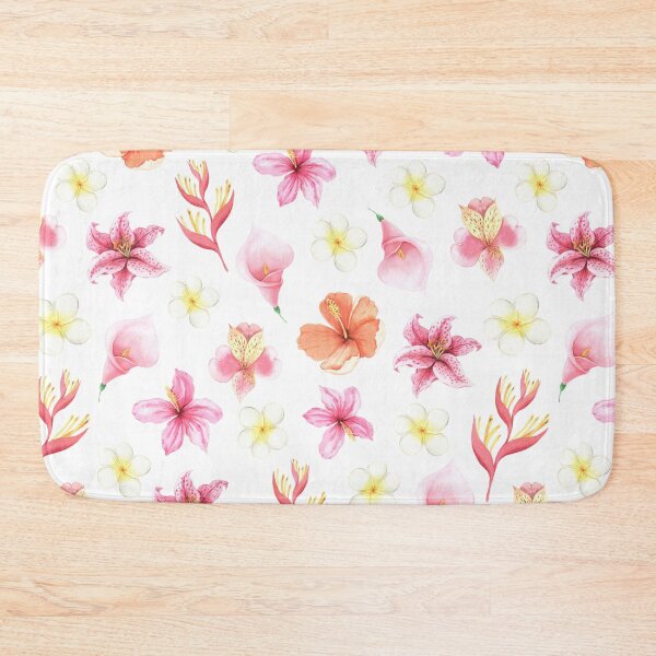 Item preview, Colorful Tropical Floral designed and sold by Hatomomox.