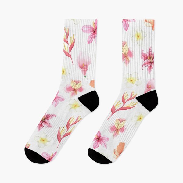 Item preview, Colorful Tropical Floral designed and sold by Hatomomox.