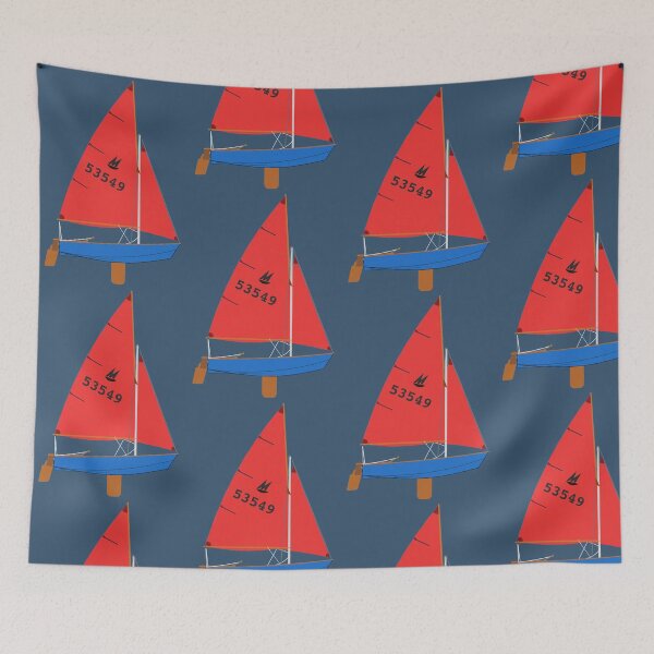 Item preview, Mirror Dinghy 53549 designed and sold by RedBubbleBath.