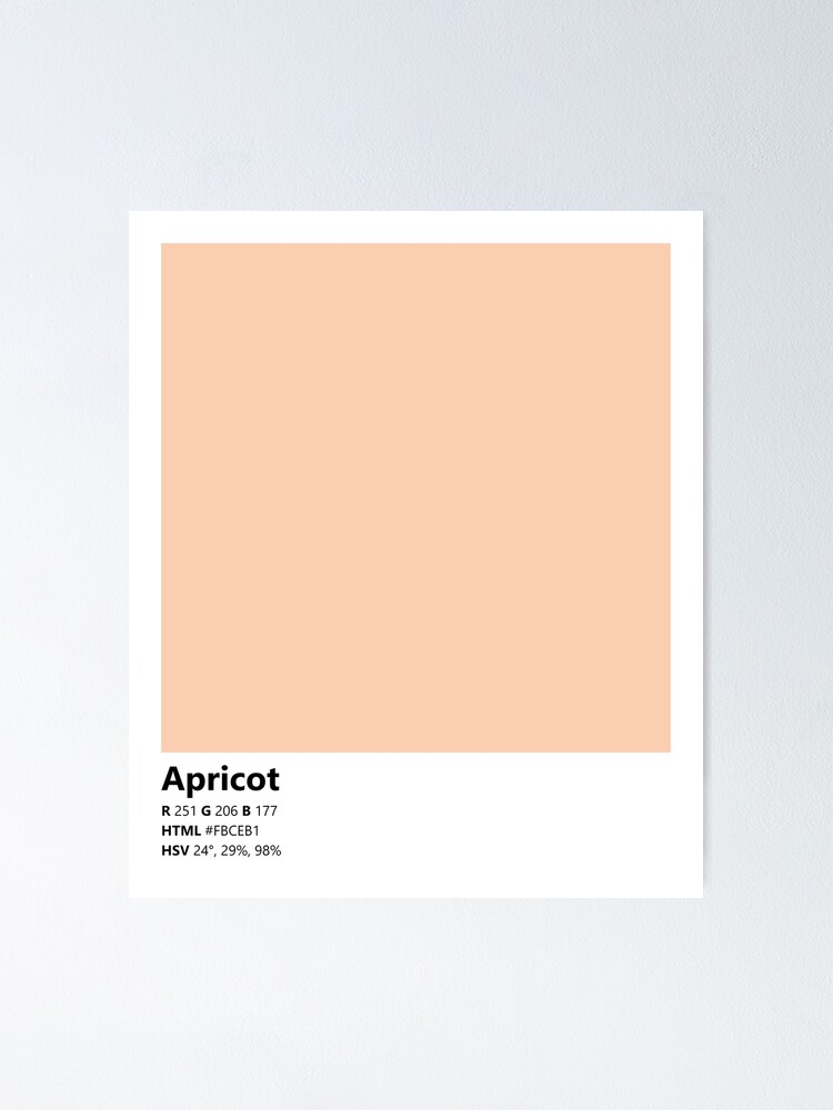apricotページ Color Swatch/Card (Apricot)