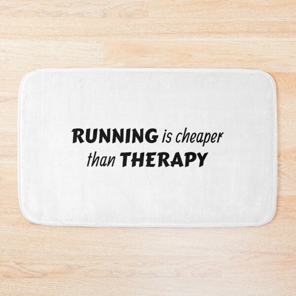 Item preview, Running is cheaper than therapy, Runners, Iron-fisted, Mingy designed and sold by cyhdesign.