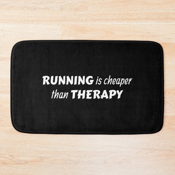 Item preview, Running is cheaper than therapy, Runners, Iron-fisted, Mingy designed and sold by cyhdesign.