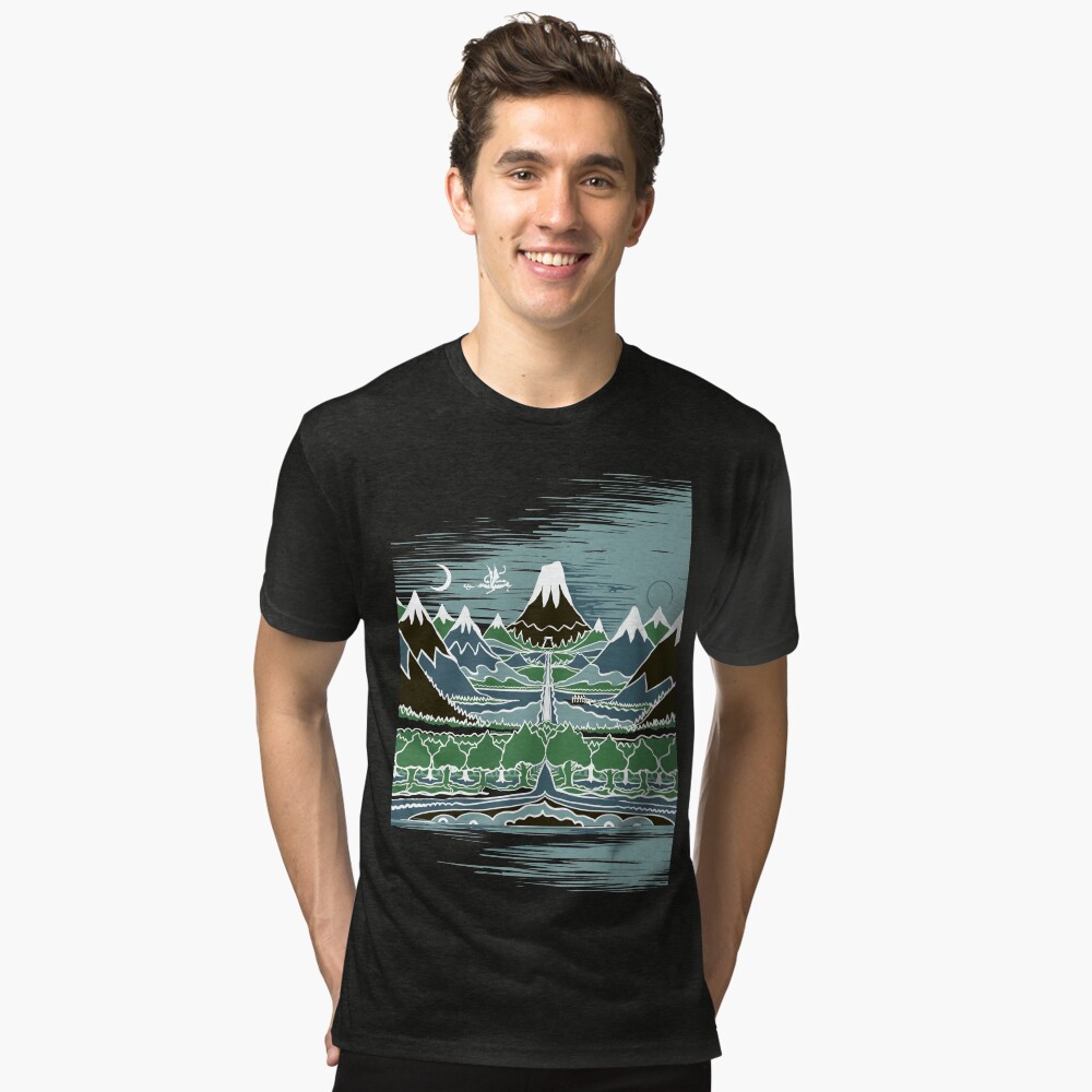 Item preview, Tri-blend T-Shirt designed and sold by Designwebjae.