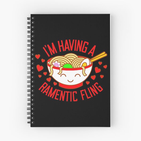 Item preview, I'm Having A Ramentic Fling - Funny Ramen Noodles Valentine designed and sold by bonmotto.