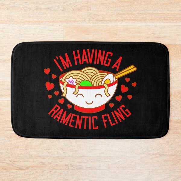Item preview, I'm Having A Ramentic Fling - Funny Ramen Noodles Valentine designed and sold by bonmotto.
