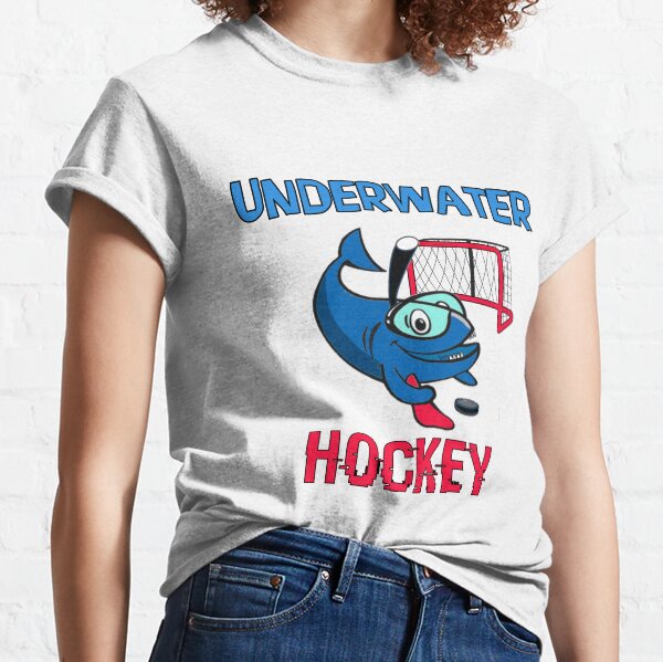 UNDERWATER Hockey, Funny Shark Classic T-Shirt