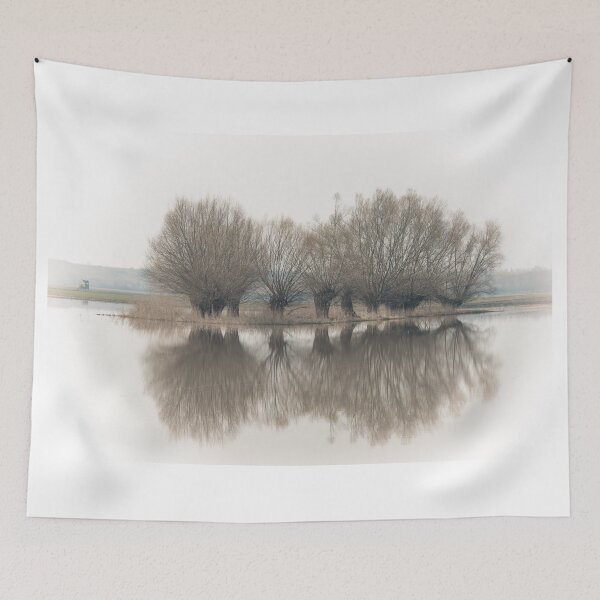 Item preview, Pollard willows in the reflection of the flood designed and sold by Ingo Gerlach.