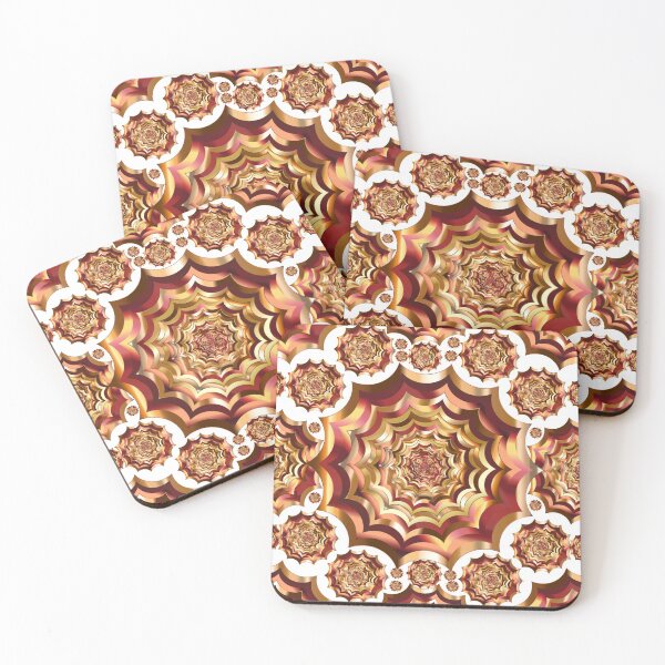 Item preview, Mandala Hypno Pattern white designed and sold by Hypnotees.