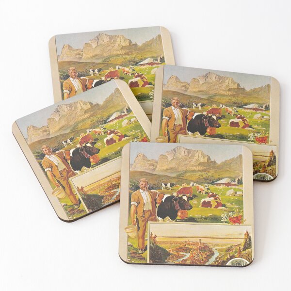 Item preview, Vintage Switzerland Poster Vintage Swiss Travel Art Friboug designed and sold by cutesy.