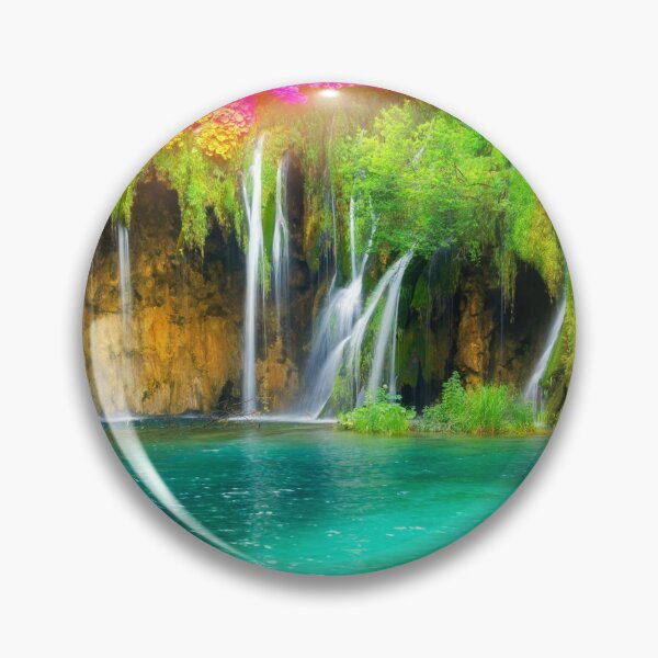 Item preview, Croatia Plitvice Waterfall Landscape designed and sold by JTS STORE.