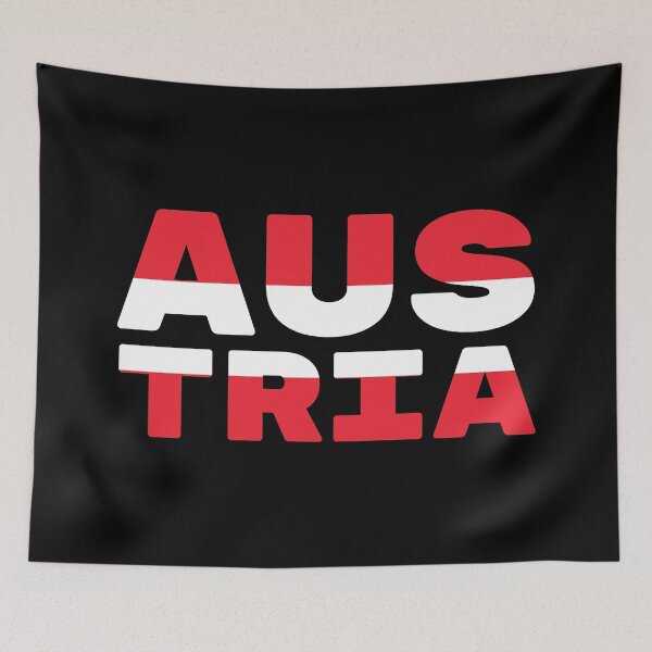 Item preview, Austria Flag Text designed and sold by OldDannyBrown.