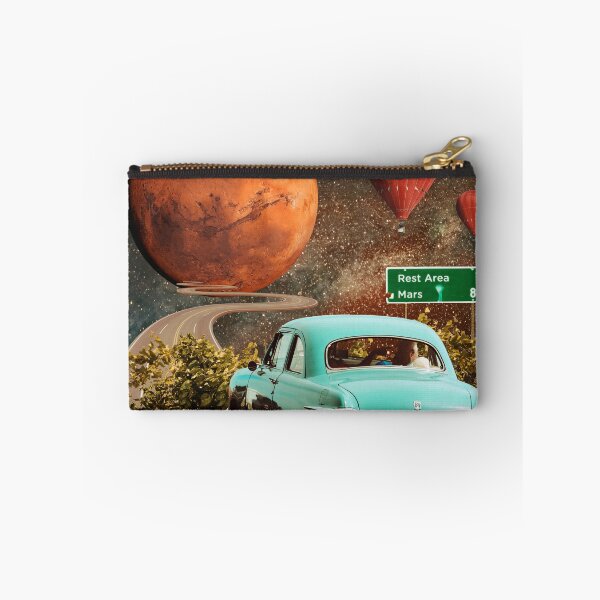 Item preview, Highway To Mars - Retro Space-themed Poster designed and sold by KKEgypt.