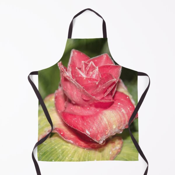 Item preview, red flower in the shape of a rose with water drops on it, macro designed and sold by nataliavavilina.