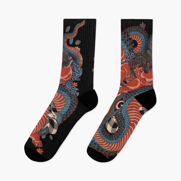 Item preview, Utagawa Kuniyoshi: Kintoki killing a giant snake designed and sold by Madjack Tees Kiwi SuperStore.