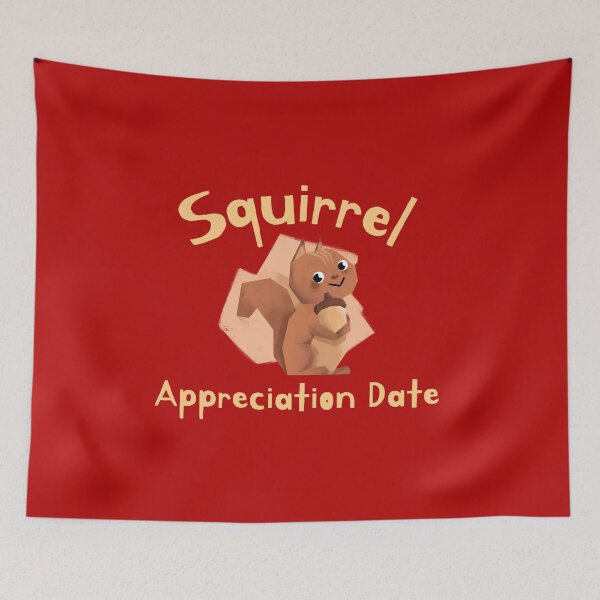 Item preview, Squirrel Appreciation Date designed and sold by PrintBrint.