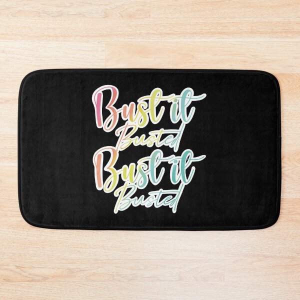 Item preview, Bust it, Busted, Bust it, Busted in fun rainbow colours designed and sold by Fruit-Tee.