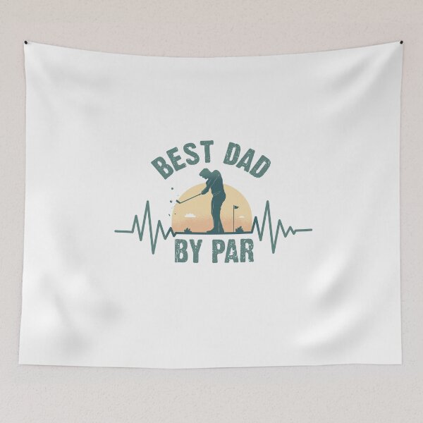 Item preview, Best Dad By Par sticker designed and sold by sketchypages.