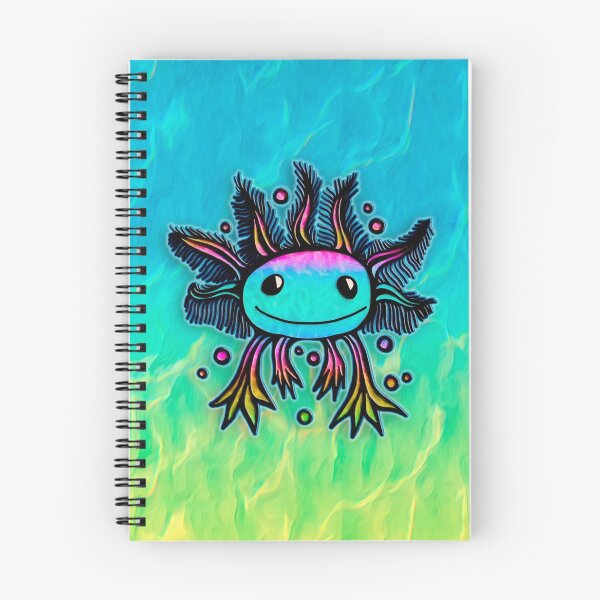 Item preview, Axolotl, kawaii, cute, exotic, animal designed and sold by boom-art.