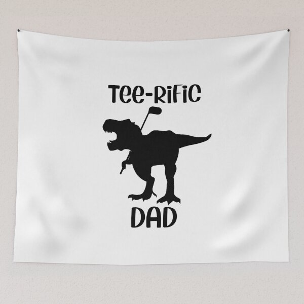 Item preview, Teerific Dad golf lover sticker designed and sold by sketchypages.