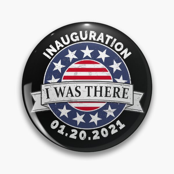 Item preview, INAUGURATION DAY 2021, I WAS THERE, CIRCLE STARS BIDEN HARRIS PRESIDENT designed and sold by TheFirstOne.
