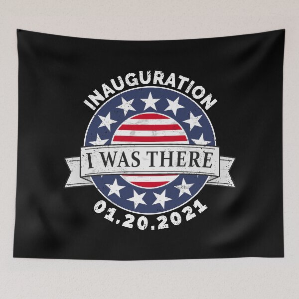 Item preview, INAUGURATION DAY 2021, I WAS THERE, CIRCLE STARS BIDEN HARRIS PRESIDENT designed and sold by TheFirstOne.