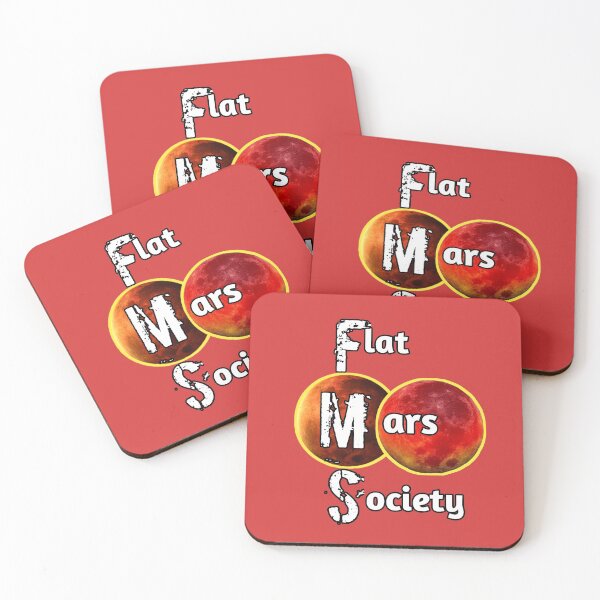 Item preview, Flat mars society, the big flat mars society ever, Mars is my destination, we love mars society. V1- designed and sold by Chakilogy.