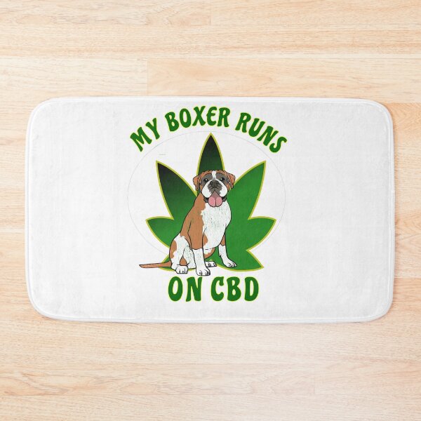 Item preview, CBD DOG BOXER MY BOXER FUNCIONA CON EL DISEÑO CBD DOG LOVER designed and sold by KatesFunnyArt.
