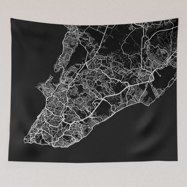 Item preview, Salvador City Map of Brazil - Full Moon designed and sold by deMAP.