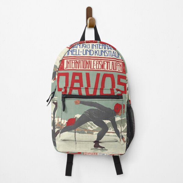 Item preview, Davos 1913 Switzerland Vintage Ski Vintage Swiss travel designed and sold by cutesy.
